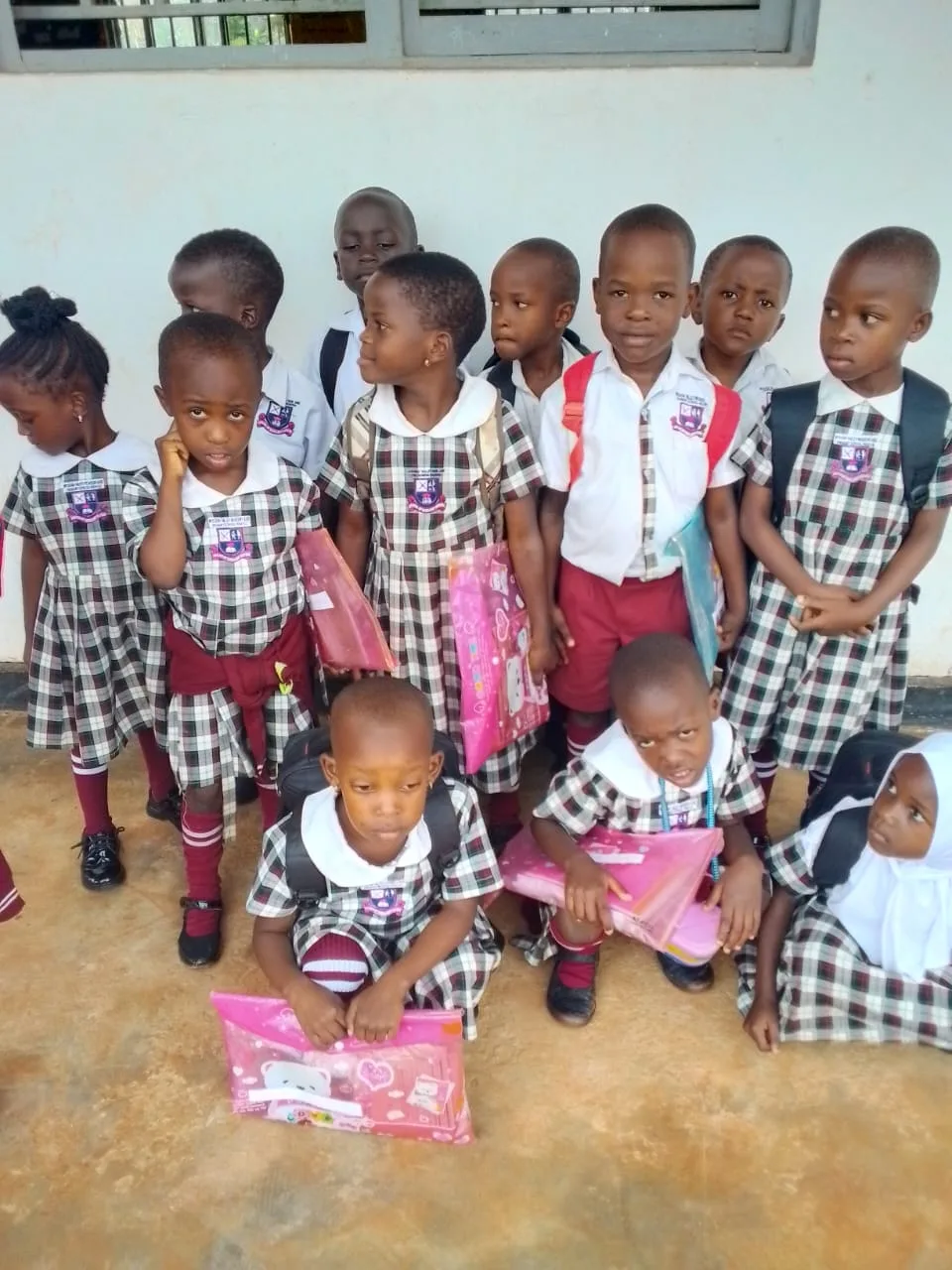 Young nursery learners at Wisdom Valley Nursery and Primary School