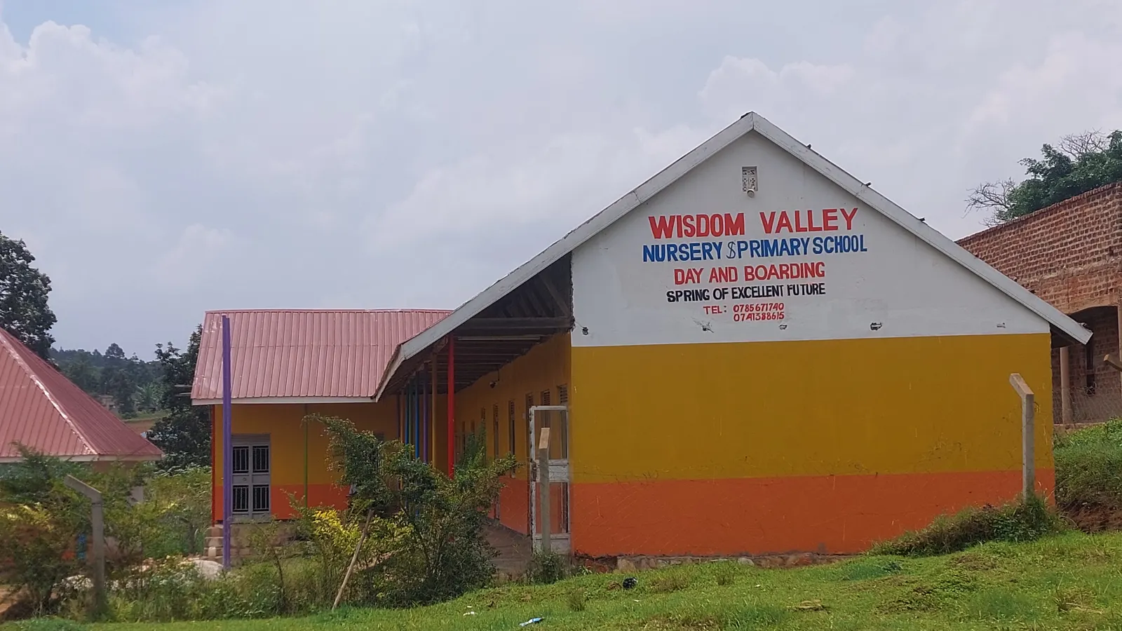 Wisdom Valley Nursery and Primary School building in Wakiso