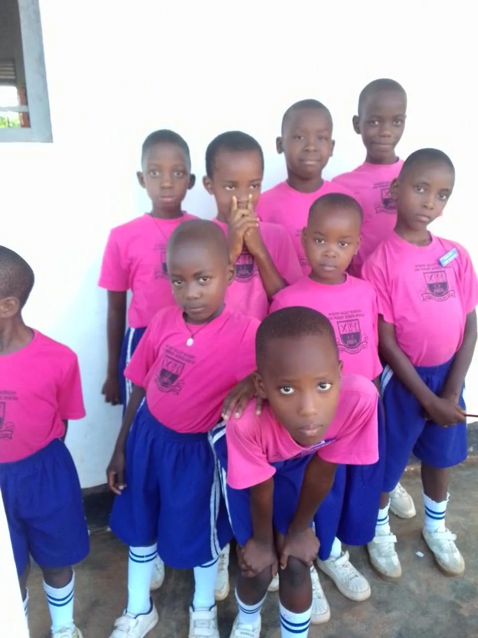 Primary learners at Wisdom Valley Nursery and Primary School